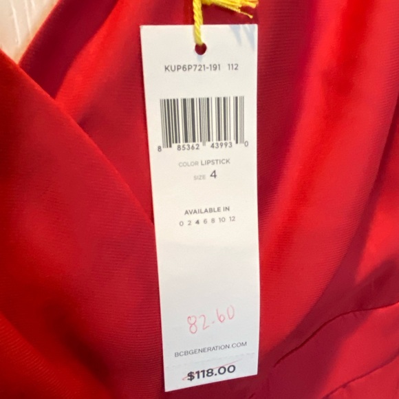 BCBGeneration Pink Cocktail Dress - Picture 3 of 3